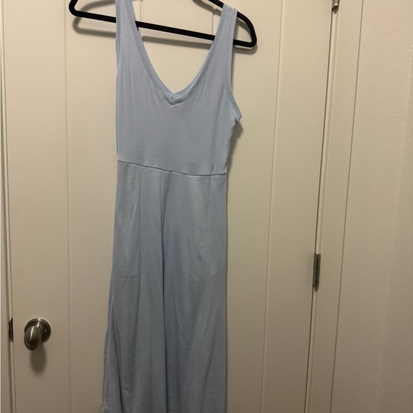 Target A New Day Powder Blue V Neck Dress with pockets, size Medium - Picture 4 of 4